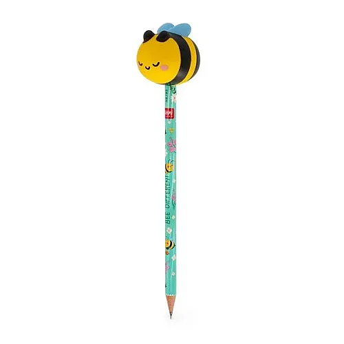 Legami Squeezies - Squishy Figürlü Kurşun Kalem - Arı Psq0006 - 2