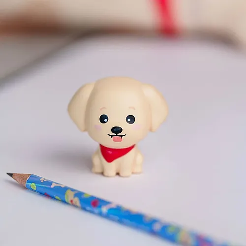 Legami Squeezies - Squishy Figürlü Kurşun Kalem - Golden Retriever Psq0008 - 3