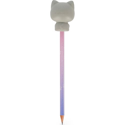 Legami Squeezies - Squishy Figürlü Kurşun Kalem - Kedicik Psq0002 - 3