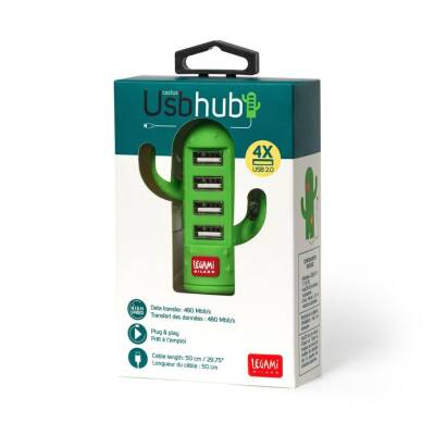 Legami USB Cogaltıcı-Lg Kaktüs Formlu 4 Gırıs K095601 - 1