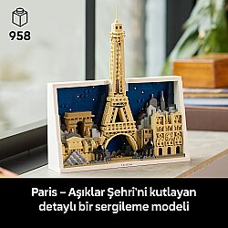 Lego Architecture Paris Aşıklar Şehri 21064 - 4