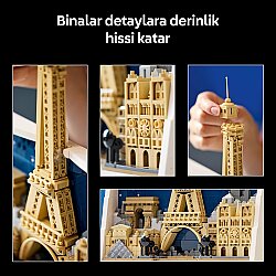 Lego Architecture Paris Aşıklar Şehri 21064 - 7