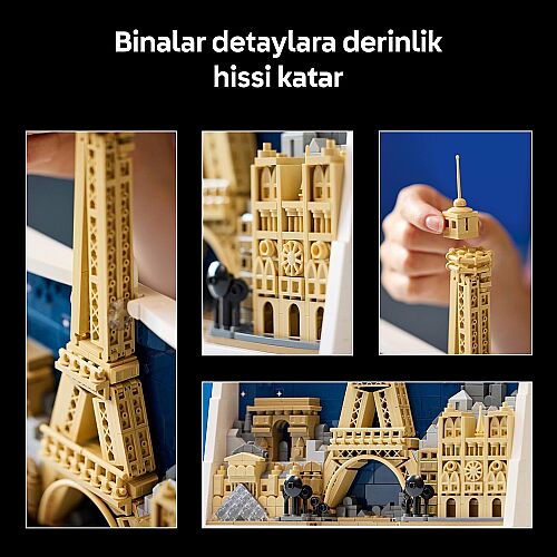 Lego Architecture Paris Aşıklar Şehri 21064 - 7