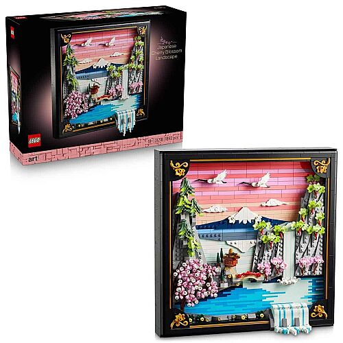 Lego Art Japon Kiraz Çiçeği Manzarası 31218 - 1