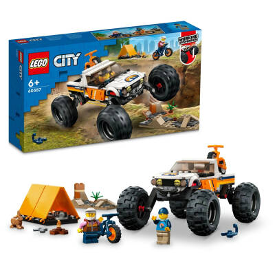 Lego City 4x4 Arazi Aracı Maceraları 60387 - 1