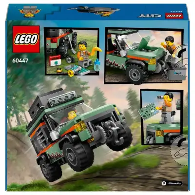 Lego City 4x4 Dağ Keşif Arazi Aracı 60447 - 5