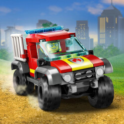 Lego City 4X4 İtfaiye Kamyonu Kurtarma Operasyonu 60393 - 2