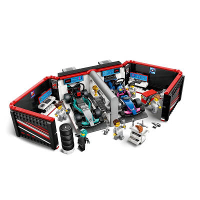 LEGO City F1 Garajı ve Mercedes-AMG ve Alpine 60444 - 3