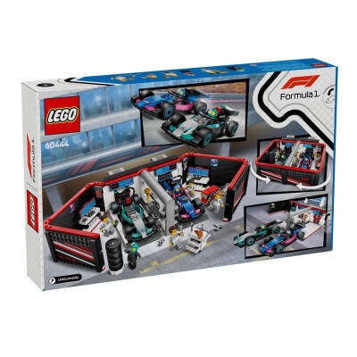 LEGO City F1 Garajı ve Mercedes-AMG ve Alpine 60444 - 8