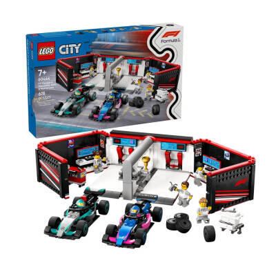 LEGO City F1 Garajı ve Mercedes-AMG ve Alpine 60444 - 1