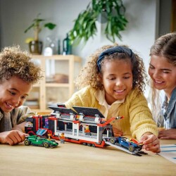 LEGO City RB20 ve AMR24 F1 Arabalı F1 Kamyonu 60445 - 8