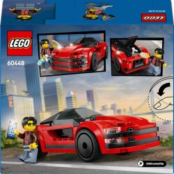 Lego City Kırmızı Spor Araba 60448 - 10