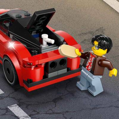Lego City Kırmızı Spor Araba 60448 - 5