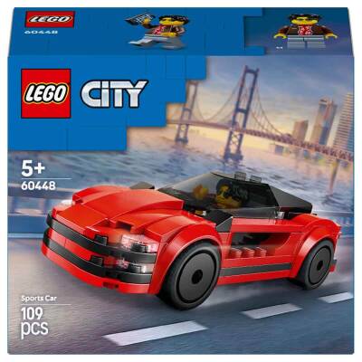 Lego City Kırmızı Spor Araba 60448 - 9