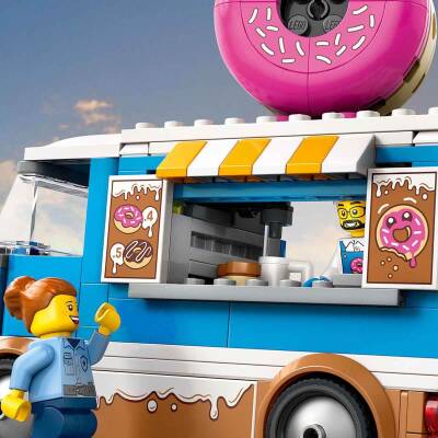 Lego City Donut Kamyonu 60452 - 4