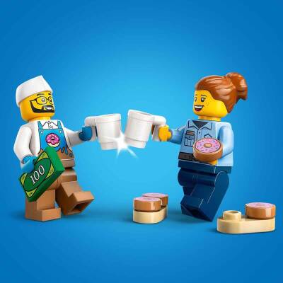 Lego City Donut Kamyonu 60452 - 5