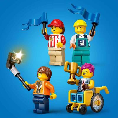 Lego City Senin Kuralların: Yarış Arabası Rampa Parçası 60460 - 5