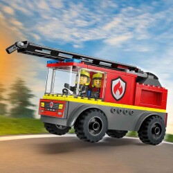 Lego City Merdivenli İtfaiye Kamyonu 60463 - 7