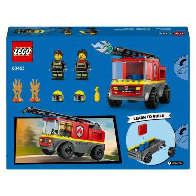 Lego City Merdivenli İtfaiye Kamyonu 60463 - 3