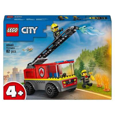Lego City Merdivenli İtfaiye Kamyonu 60463 - 4