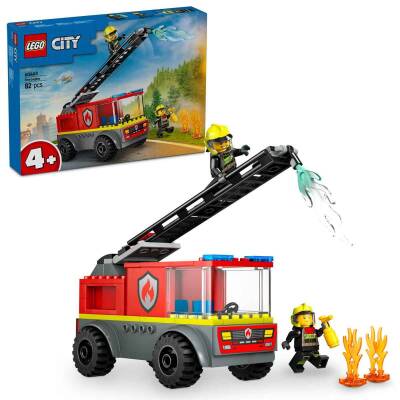 Lego City Merdivenli İtfaiye Kamyonu 60463 - 1