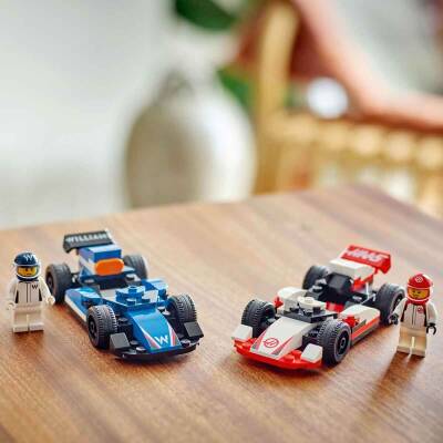 LEGO City F1 Williams Racing ve Haas F1 Yarış Arabaları 60464 - 2