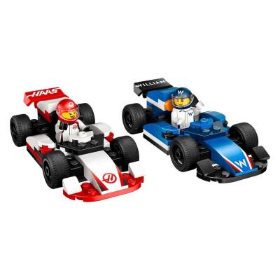 LEGO City F1 Williams Racing ve Haas F1 Yarış Arabaları 60464 - 3
