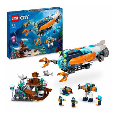 Lego City Derin Deniz Keşif Denizaltısı 60379 - 1