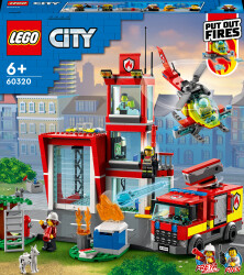 Lego City Fire Fire Station Lsc60320 - 3