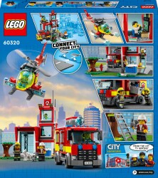 Lego City Fire Fire Station Lsc60320 - 4