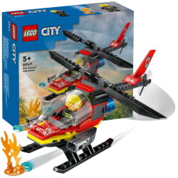 Lego Cıty Fırefire Rescue Helicopter60411 - 1