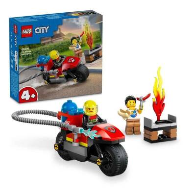 Lego Cıty Fırefire Rescue Motorcycle60410 - 1