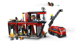 Lego Cıty Fırefire Station With Fire Truck60414 - 2