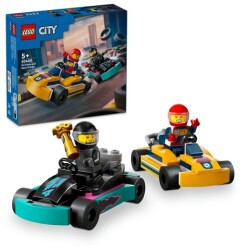 Lego City Great Vechiles Go-Kartlar ve Yarış Sürücüleri 60400 - 1