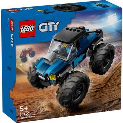 Lego Cıty Great Vehıclesblue Monster Truck60402 - 2