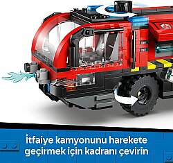 Lego City Havaalanı İtfaiye Kamyonu 60499 - 5