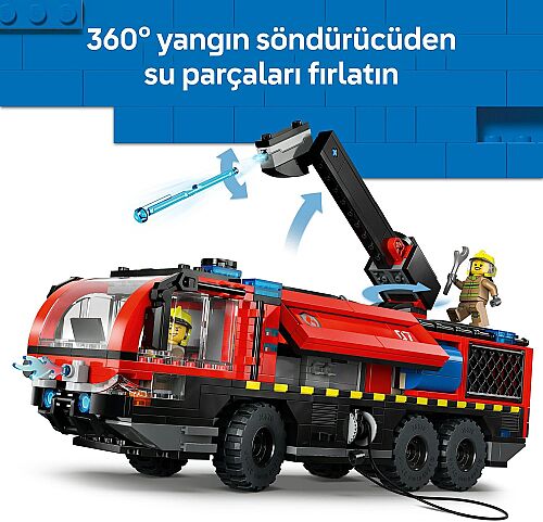 Lego City Havaalanı İtfaiye Kamyonu 60499 - 6