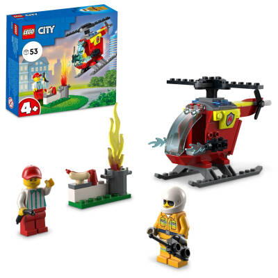 Lego City İtfaiye Helikopteri 60318 - 1