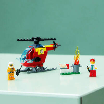 Lego City İtfaiye Helikopteri 60318 - 2