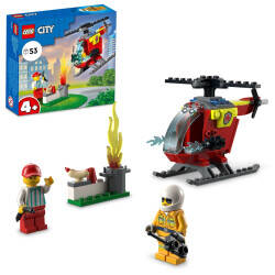 Lego City İtfaiye Helikopteri 60318 - 5