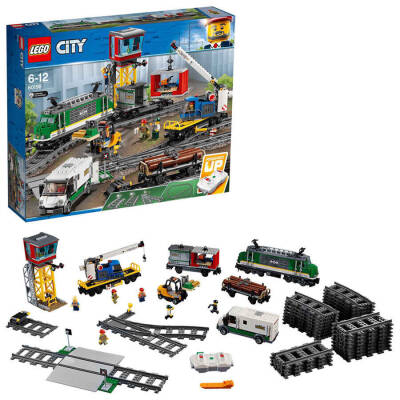 Lego City Kargo Treni 60198 Çocuk Oyuncağı - 1