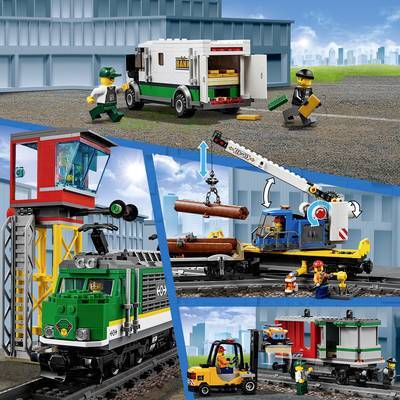 Lego City Kargo Treni 60198 Çocuk Oyuncağı - 5