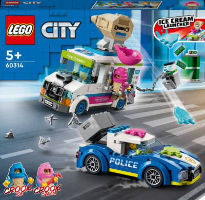 Lego City Police Ice Cream Truck Police Chase Lsc60314 - 3
