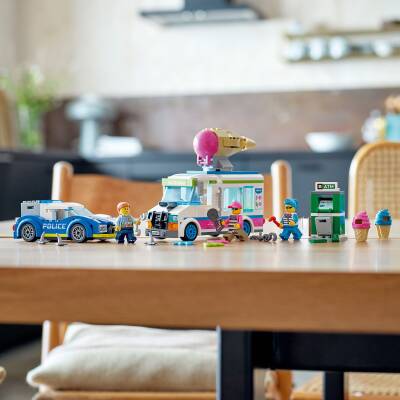 Lego City Police Ice Cream Truck Police Chase Lsc60314 - 7