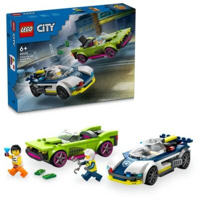 Lego City Polis Arabası ve Spor Araba Takibi 60415 - 1