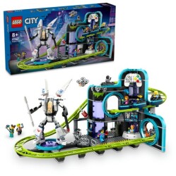 Lego City Robot Dünyası Hız Treni Parkı Oyuncağı 60421 - 1