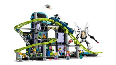 Lego City Robot Dünyası Hız Treni Parkı Oyuncağı 60421 - 2