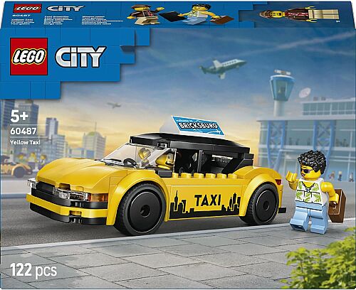 Lego City Sarı Taksi 60487 - 7