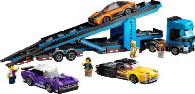 Lego City Spor Arabalı Araç Taşıma Kamyonu 60408 - 2