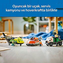Lego City Uçak, Servis Kamyonu Ve Hoverkraft 60505 - 3